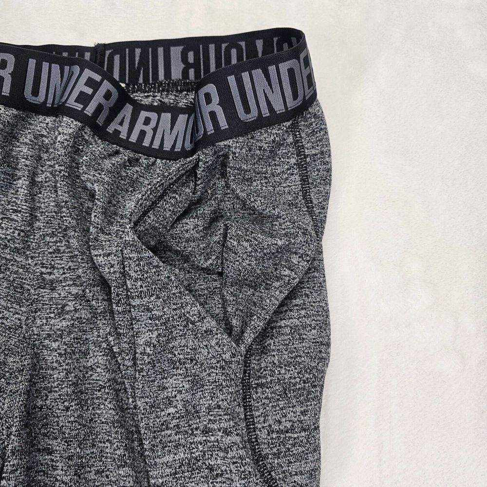 Under Armour Activewear Pants Mens Size Medium‎ Heatgear Sportstyle Gray Black - Picture 5 of 12